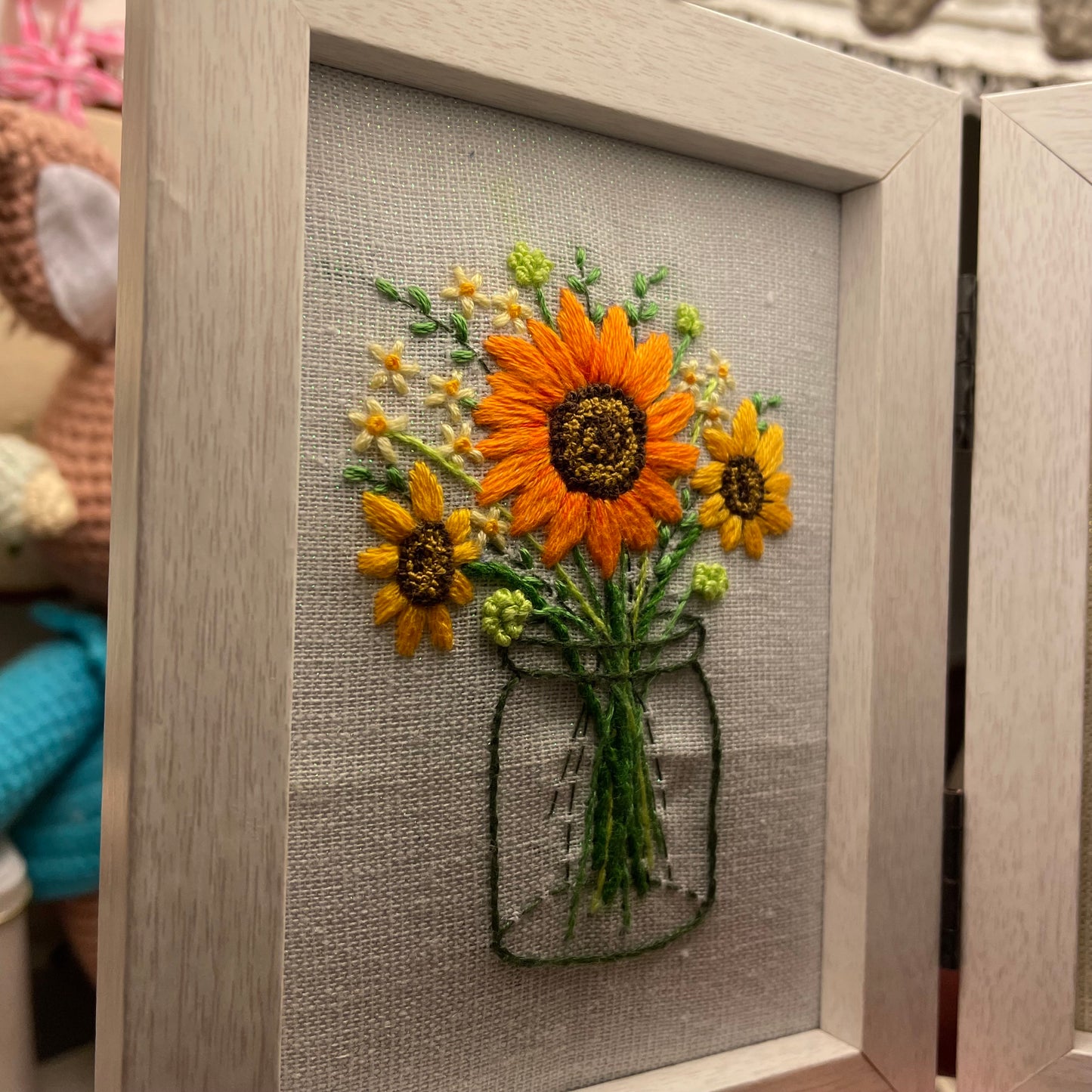 "Sunflowers in a Jar" - July Shades of the Month