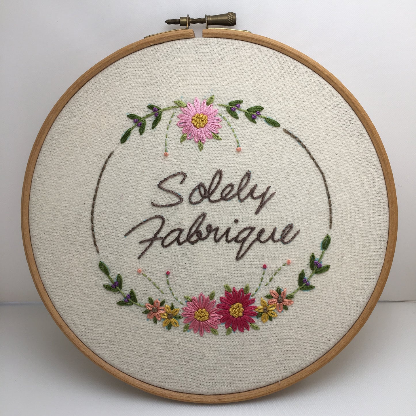 "Spring Garland" Embroidery Kit