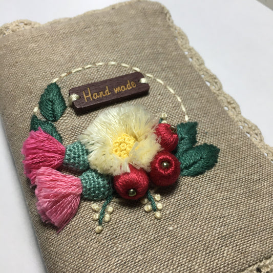 "Thistle & Berries" Needlebook Embroidery Kit