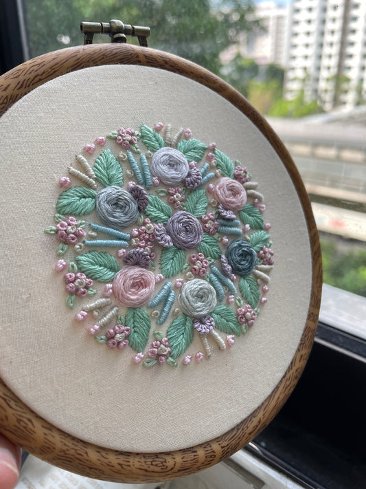 "Topiary in Pastel" - June Shades of the Month