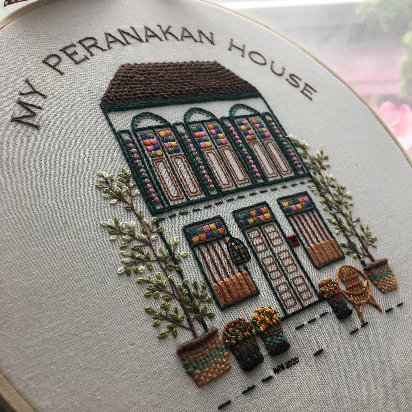 Heritage House Series - My Peranakan House No.1 Embroidery Kit