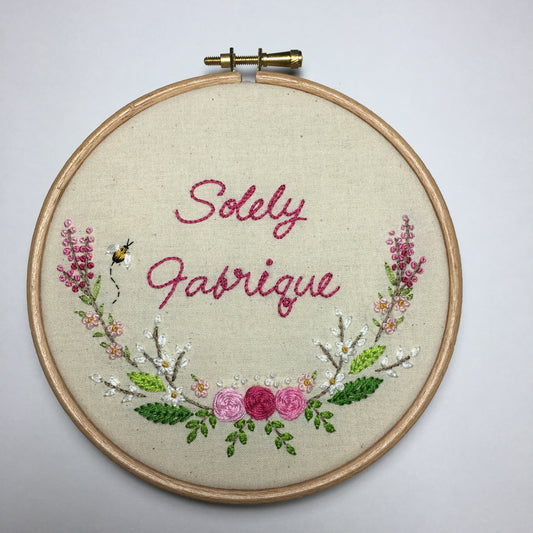 "Spring Blossoms" Embroidery Kit