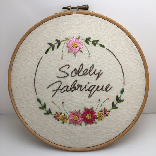 "Spring Garland" Embroidery Kit